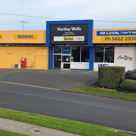 Hartley Wells store entrance